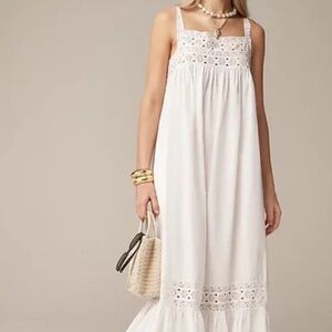 J crew Athena dress in cotton poplin